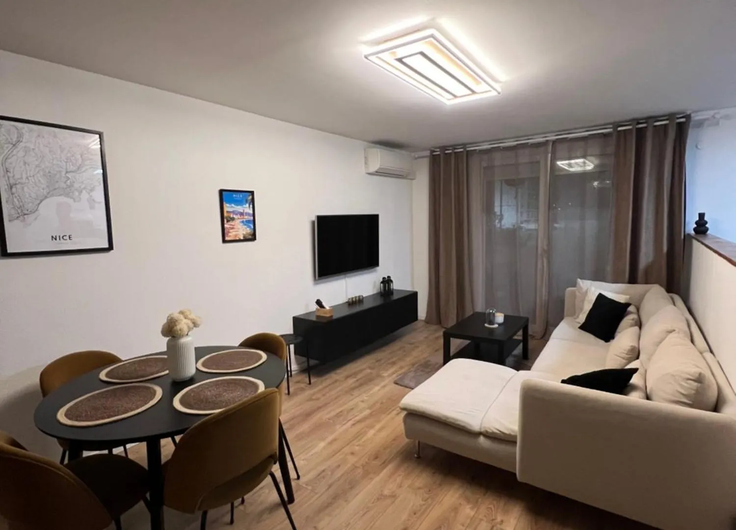 Olympie, Airport, Train And Tram Station Fully Equipped For 3 Peoples Appartement Nice 0*,  Frankrijk